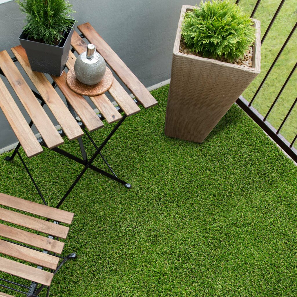 Kunstrasen Natura Rasenteppich künstlicher Rasen Grün Garten Balkon