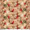 Wachstuch Tischdecke Oldtime Rosen Beige abwascbare Tischdecke Wachstuch Gartentischdecke