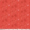 Weihnachtstischdecke Schneeflocken Rot abwaschbar Wachstuch Wachstuchtischdecke