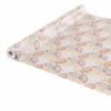 Tischdecke Laub Blätter Beige abwischbar Wachstuch Wachstuchtischdecke