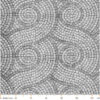 Badematte Weichschaummatte Bad Mosaiksteine Grau Badteppich Breite 130cm Meterware