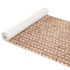 Weichschaummatte Badematte Badteppich Flechtwerk Beige Breite 65cm Meterware