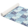 Badematte Weichschaummatte Badezimmermatte Maritim Blau Breite 65cm Meterware