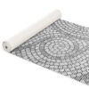 Badematte Weichschaummatte Bad Mosaiksteine Steine in Grau Breite 65cm Meterware