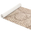 Badematte Weichschaummatte Badvorleger Schaummatte Mosaiksteine Beige Breite 65cm
