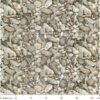 Badematte Weichschaummatte Bad Steine Kieselsteine Grau Breite 130cm Meterware