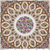 Tischdecke Blumenstrauß Bunt – Frühlingsfarben 136 x 136 cm