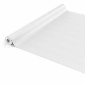 Wachstuch Tischdecke abwaschbar Wachstischdecke Weiß Uni Matt