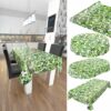 Tischdecke Kleeblatt Frühling Glücksbringer Käfer abwaschbar Wachstuch Wachstuchtischdecke