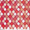 abwaschbare Tischdecke Gold Rot Weiss Crochet Tropfen Wachstuch Wachstuchtischdecke