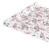 Tischdecke Sakura mit Vogel Weiß abwaschbar Wachstuch Wachstuchtischdecke
