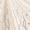 Tischdecke Seestern Fischnetz Sand Strand Beige abwischbar Wachstuch Wachstuchtischdecke