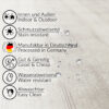 Tischdecke Holzoptik Grau Beige abwischbar Wachstuch Wachstuchtischdecke