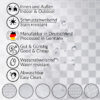 Durchsichtige Tischdecke Karo Groß 0,2 mm Halb-Transparent Glasklar, transparent