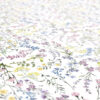 Wachstuch Tischdecke abwaschbar Feld Blumen Weiß Wachstischdecke Outdoor Tischdecke Gartentischdecke