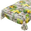 Wachstuchtischdecke Wachstischdecke Frühling Tulpen Herz Holz Grün abwaschbare Tischdecke Outdoor Gartentischdecke