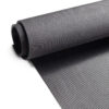 Gummimatte Meterware SBR Feinriefenmatte Bodenbelag Fein Riefen -Rillen -Rippen Schwarz 3mm Stark 100 cm Breite