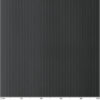 Gummimatte Meterware SBR Feinriefenmatte Bodenbelag Fein Riefen -Rillen -Rippen Schwarz 3mm Stark 100 cm Breite