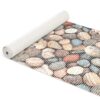 Badematte Weichschaummatte Badläufer Steine Kiesel Mehrfarbig Breite 65cm Meterware