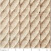 Badematte Weichschaummatte Badläufer Jute Marine Seil Beige Breite 65cm Meterware