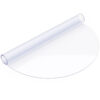Tischfolie Tischschutz PVC Helltransparent Tischdecke 2mm Rund Kante abgeschrägt V-Kante 45°