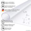 Durchsichtige Tischdecke transparent Tischfolie Tischschutzfolie Schutzfolie 140cm Breite