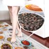 Küchenläufer isolierend Boden Läufer abwaschbar Textil + PVC rutschfest Gewürze Mehrfarbig 50cm Breit – 100cm