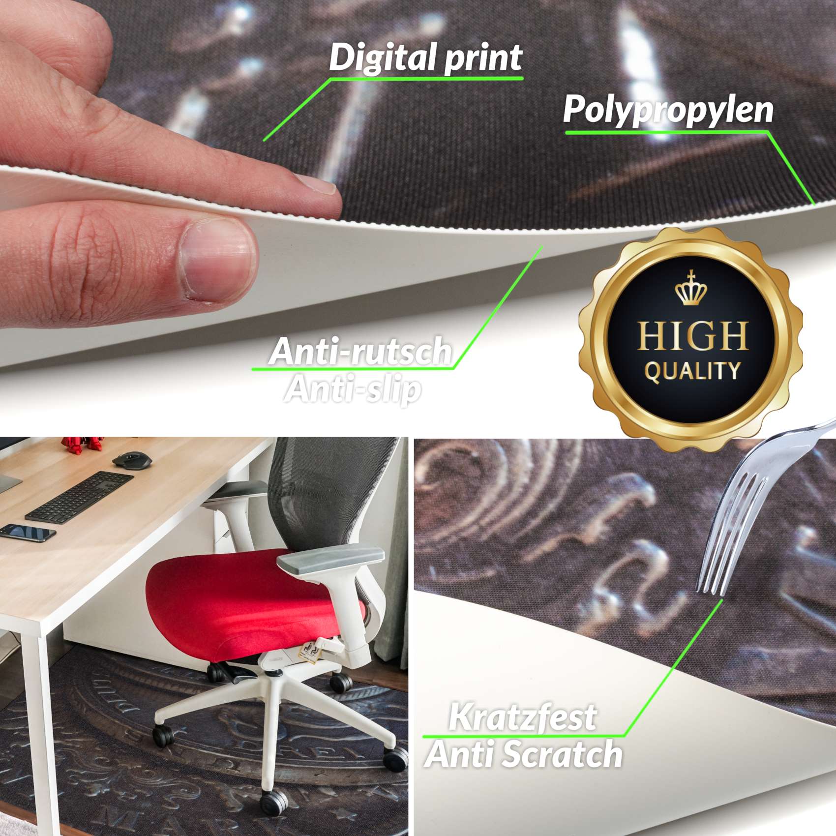 3453119_Product Bodenschutzmatte Schreibtisch Stuhl Unterlage Bürostuhlunterlage 8 Designs – Deutsche Mark, 90x120cm