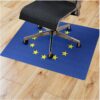Bodenschutzmatte Schreibtisch Stuhl Unterlage Bürostuhlunterlage 8 Designs – EU, 90x120cm