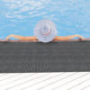 Badematte Weichschaummatte Grau Anthrazit Uni Einfarbig Breite 65cm Meterware – 100x65cm
