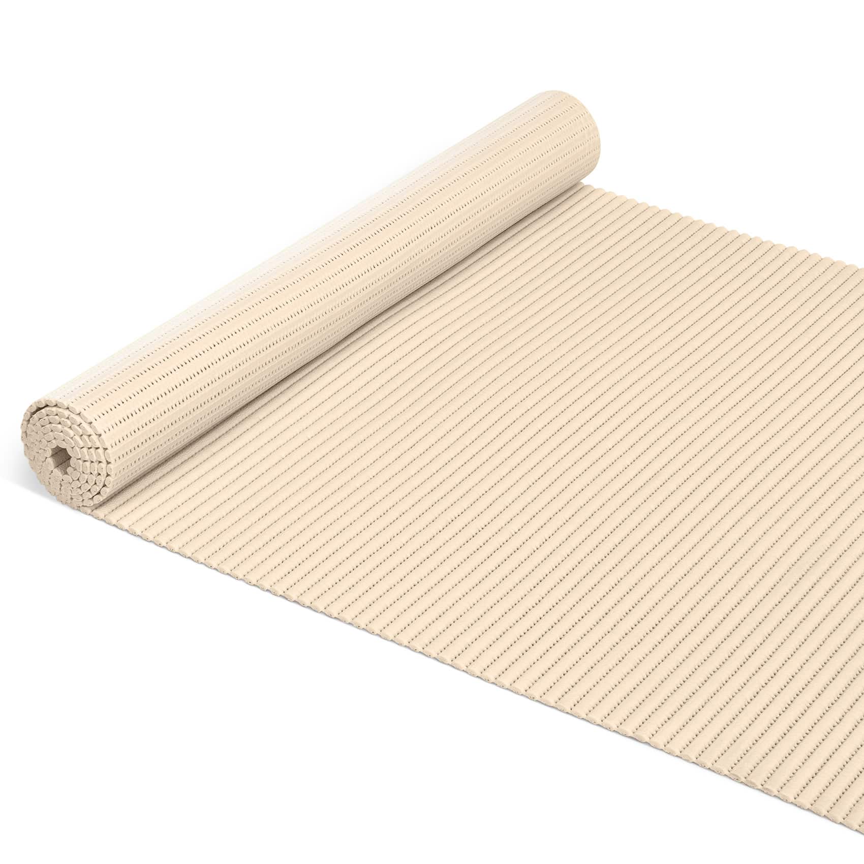 ANRO Schaum-Badematte Antirutschmatte Weichschaummatte Badezimmer Entspannung, Höhe 5 mm, wasserdurchlässig, pflegeleicht, Rillen, rutschhemmend, Drainage Effekt, strapazierfähig, Praktisch, Weich, Rutschhemmend, Schnelltrockend, mit Drainagelöchern, Rutschfest, Modern, PVC, Eckig, Geprägt