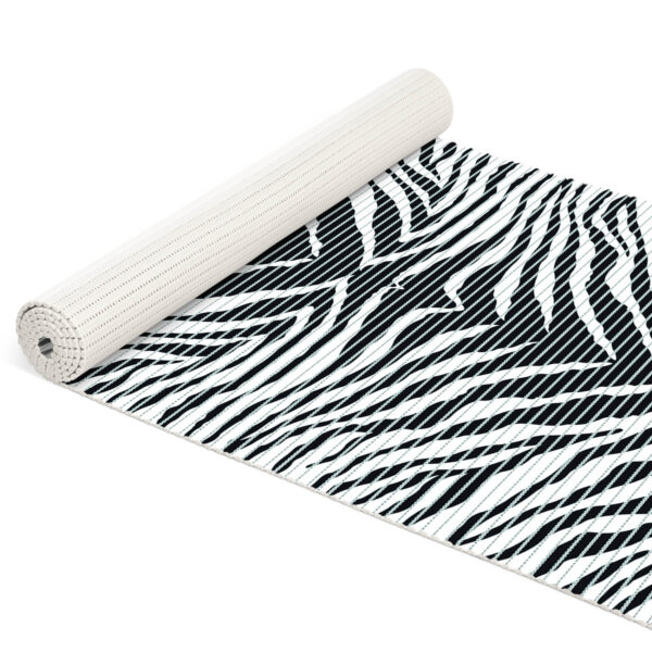 Weichschaummatte Badematte Schaummatte Bad Zebra Muster Breite 65cm Meterware – 100x65cm