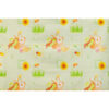 Wachstischdecke Wachstuch Tischdecke abwaschbar Picknick Korb Hellgrün – 260x140cm, Schnittkante