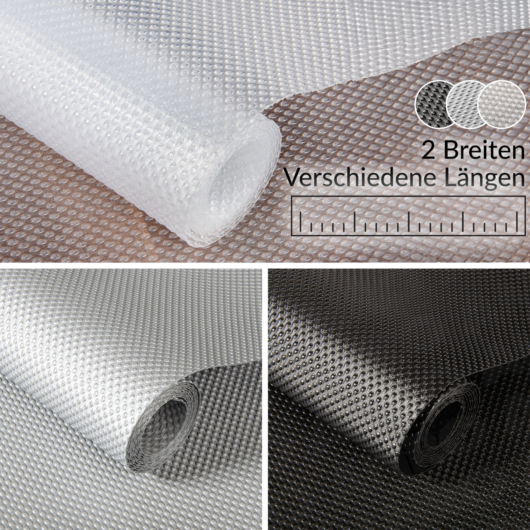 Schubladenmatte Transparent 0,5 cm x 150 cm x 50 cm kaufen bei