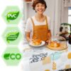 Wachstuch Tischdecke abwaschbar Wachstischdecke Louise PVC frei abwaschbar – 100x137cm, Schnittkante