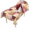 Wachstuch Tischdecke abwaschbar Wachstischdecke Chloe PVC frei – 100x137cm, Schnittkante