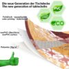 Wachstuch Tischdecke abwaschbar Wachstischdecke Chloe PVC frei – 100x137cm, Schnittkante