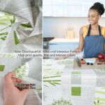 Wachstuch Tischdecke abwaschbar Wachstischdecke Ines PVC frei