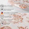 Wachstuch Tischdecke abwaschbar Wachstuchtischdecke Mila Beige Gartentischdecke