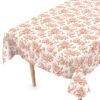 Wachstuch Tischdecke abwaschbar Wachstuchtischdecke Mila Beige Gartentischdecke