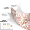 Wachstuch Tischdecke abwaschbar Wachstuchtischdecke Mila Beige Gartentischdecke