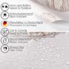 Tischdecke Wachstuch Haus- & Gartentischdecke Heckelspitze Ornament Beige