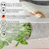 Wachstischdecke Natur Basilikum Grün Gartentischdecke Outdoor Tischdecke draußen abwaschbar