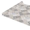 Tischdecke Fliese Mosaik Karo Kachel Beige pflegeleicht abwaschbar Wachstuch Wachstuchtischdecke