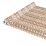 Wachstuchtischdecke Wachstuch Tischdecke abwaschbar Flecht Jute Optik Beige pflegeleicht
