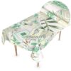 Wachstuch Tischdecke abwaschbar Wachstischdecke Meterware Exotik Outdoor Tischdecke Gartentischdecke