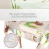Wachstuch Tischdecke abwaschbar Wachstischdecke Meterware Jäger Motiv Outdoor Tischdecke Gartentischdecke