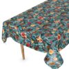 Weihnachtstischdecke Wachstuch Tischdecke abwaschbar Wachstischdecke Tannenbaum – 90x130cm, Schnittkante