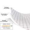 Wachstuch Tischdecke abwaschbar Wachstischdecke Meterware Pixel Karo Grau Outdoor Tischdecke Gartentischdecke