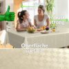 Wachstuch Tischdecke abwaschbar Wachstischdecke Meterware Karo Quadrat Hellgold Outdoor Tischdecke Gartentischdecke